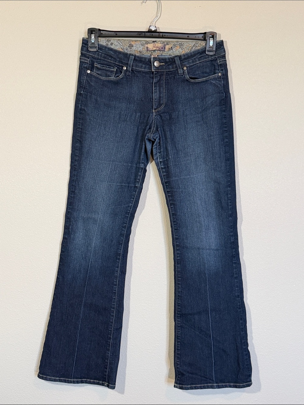 Paige Skyline Dark Wash Women’s Jeans - Classic Bootcut, size 30
